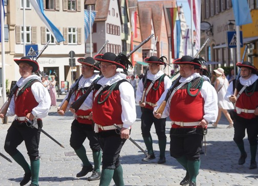 Großer Siedershof beim Umzug